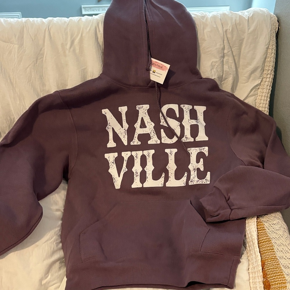 Soffe Lavender Graphic Hoodie